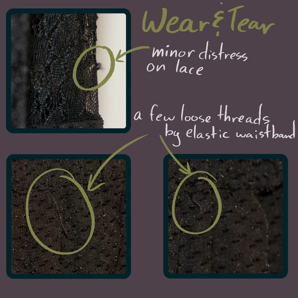 H&M Lace Panel Ankle Length Maxi Skirt Size 8 NWT - Picture 10 of 10